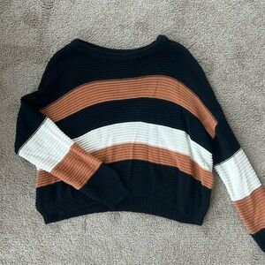 Pink Lily striped sweater